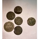 Лот монет серебро