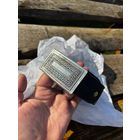 Кожаный ремень с серебряной пряжкой 925 Shamoff