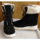 Ботинки черные, Китай, р.37, зимние с мехом, новые