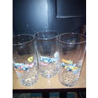 Стаканы БОГЕМИЯс хрустальным дном.