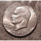 1 доллар 1974 D США