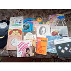 Пластинки маленькие, миньоны. одним лотом! (50шт)