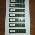 Оперативная память  (RAM) типа DDR SDRAM  7  штук торги. (память временноого хранения информации)