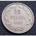 25 пенни 1902 ( РЕДКИЙ ГОД )
