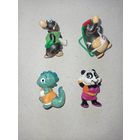 Киндер игрушки Кроты, динозавр, панда ( без ручки)