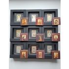 Православные чудотворные иконы 20руб. серебро комплект 9монет.