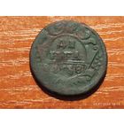 Деньга 1738 брак холостое соударения
