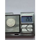 1 лит Литва, Первая Республика (1925 - 1938), 1925 года. Серебро 500. Монета не чищена. В2 45629.