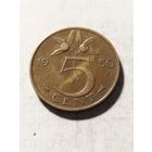Нидерланды 5 центов 1950