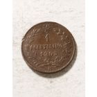 Италия 1 сентизим 1905