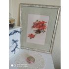 Китайская вышивка шёлком по шёлку