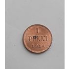 1 пенни 1914 года