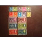 Британская колония Кения , Уганда, Танганьика 1960 г.Королева Елизавета II и фауна./п/