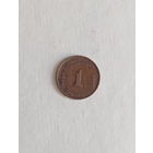 Пакистан 1 пайс 1965 год