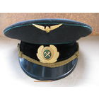 Фуражка железнодорожника СССР. Киевское ПО головных уборов, г. Одесса, 1984, размер 55