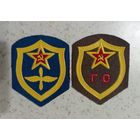 Шевроны  ВВС и ГО СССР