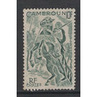 Французский Камерун 1946 Всадник Mi#285