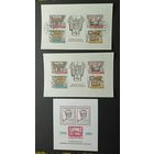 ЧССР** 1988 филателистическая выставка Прага-88 3 блока