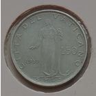 Ватикан 50 лир 1959 г. В холдере