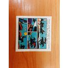 Вкладыш Зорро Zorro (Dunkin) 17, в отличном состоянии. Редкая серия.