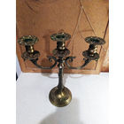 Старинный бронзовый подсвечник.