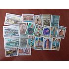 СТРОИТЕЛЬСТВО, АРХИТЕКТУРА (20 чистых марок СССР)