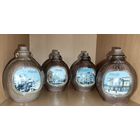 МФЗ. РЕДКОСТЬ! НАБОР ПАМЯТНЫХ ШТОФОВ МФЗ. В подарок - штоф-малыш (третья фотография)