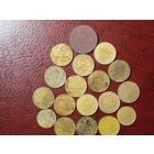 Лот монет ранних советов 64 штуки. С рубля.