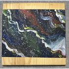 Живопись на доске "Сияние"