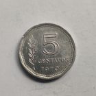 Аргентина 5 сентаво 1970 г.