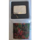 Павел Маслеников. 100 лет. 20 рублей. Серебро 1 унция в чистоте 2014 год. Состояние банковское, сертификат, торг...