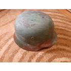 Каска немецкая , вермахт , вов , цельный металл