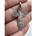 Крест Серебрянный  Царская проба. 84