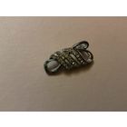 Брошь Белые стразы Англия винтаж