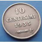Сан-Марино. 10 чентезимо 1935