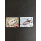 Украина 2017 Марки из блока Mi.140 серии "Совместный выпуск марок Украина -Болгария. Черное море" (чистые**) Mi.1606-1607