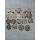 Сборный лот монет. 19 шт. 1931-1957 гг