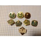 8 значков Классы