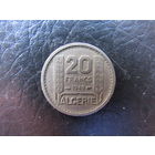 Алжир. 20 франков.1949. С 20 копеек. Распродажа коллекции. Смотрите другие лоты.