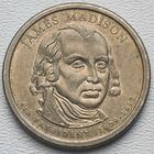 США 1 доллар 2007 P Джеймс Мэдисон 4 Президент