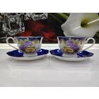 С 1 рубля!!! Сервиз чайный Глазурованное покрытие, на 2 персоны.