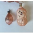 Елочная игрушка собака Авва СССР цена за все К.8