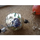 Елочная игрушка СССР . Шар оригинальный