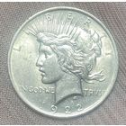 Монета 1 доллар 1922 год США Мирный доллар