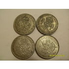 Англия , 2 шиллинга , серебро