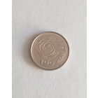 Испания 100 песет  1999  год Международный год пожилых людей