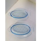 Шпротницы, селедочницы рыбки, стекло, клеймо Неман БССР