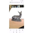 Статуэтка Лань, металл