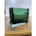 Ваза зелёная карандашница Мурахвер Нёман РЕДКОСТЬ!!!