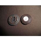 Кокарда рядового Австро-Венгрия ПМВ и кокарда,пуговица(?) с перламутровым центровиком.С рубля.